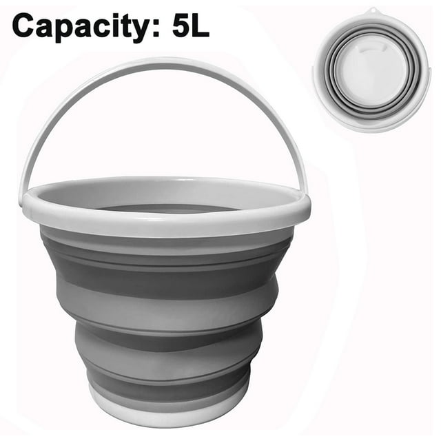 Collapsible Bucket,Cleaning Bucket Mop Bucket Folding Foldable Portable Small Plastic Water Supplies