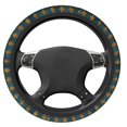 Gold Fleur De Lys Steering Wheel Covers Universal Lily Flower Fleurde