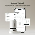 thumbnail image 4 of Petlibro Automatic Cat Feeder with Camera for2 Cats, 5G WiFi Pet Food Dispenser with APP Control, 2-Way Audio for Cat & Dog, Low Food & Motion & Sound Alertsm, 1080P HD Video with Night Vision, 4 of 11