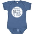 thumbnail image 3 of Inktastic Military Daddy is Brave Land is Free Boys or Girls Baby Bodysuit, 3 of 5