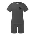 thumbnail image 1 of Playeras De Compresión, Traje De Moda Para Hombre, Camiseta De Manga Corta Con Estampado De Coco De Verano, Pantalones Cortos, Transpirables, Relajantes, Para Vacaciones, Uso Diario, 1 of 7