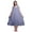 Bluish Violet, variant on Lavender Butterflies Colorful Sleeveless Night Gown For Womens Cotton Printed Nightwear Ladies Sleepwear Medium