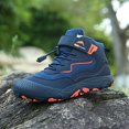 thumbnail image 3 of Zapatos de senderismo para niños y niñas, zapatillas de deporte para niños, botas de trekking al aire libre (azul 32) DQrwqpou Tenis De Mujer Tenis De Hombre, 3 of 7