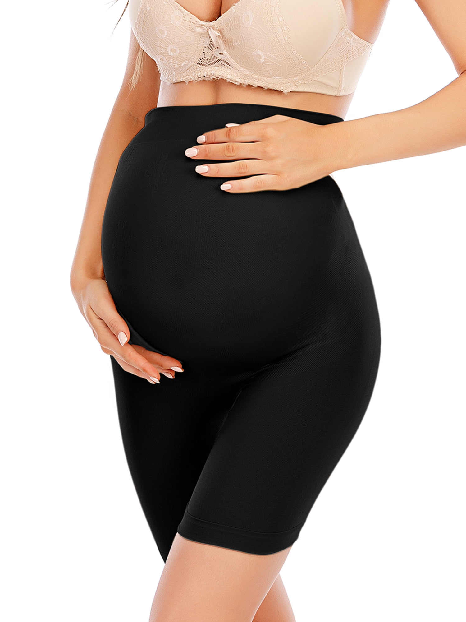 Women's Maternity Shapewear Belly Support High Waist Pregnancy Panties Underwear