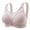 Purple, variant on POTETI Bras for Women Plus Size Full Coverage Wirefree Push up Bras for Women Mesh Breathable Underwear