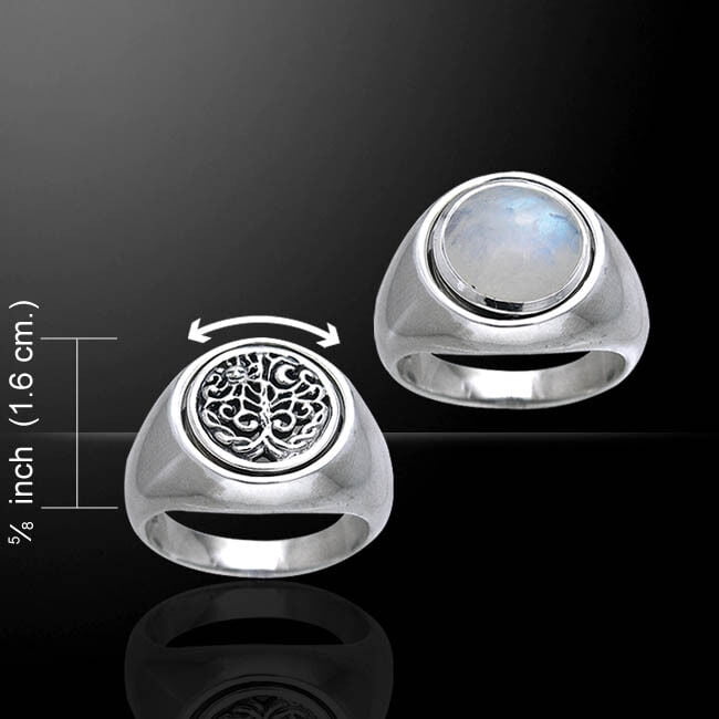 指輪 PeterStone: Reversible Earth Cycle Flip PeterStone: Reversible Earth Cycle Flip