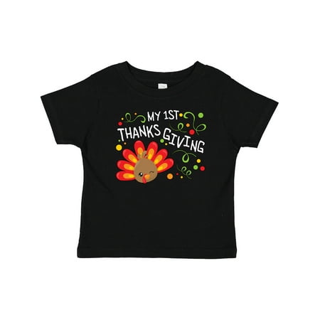 

Inktastic My First Thanksgiving- Cute Turkey Gift Baby Boy or Baby Girl T-Shirt