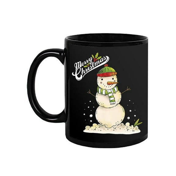 Merry Christmas Snowman Mug - SPIdeals Designs,