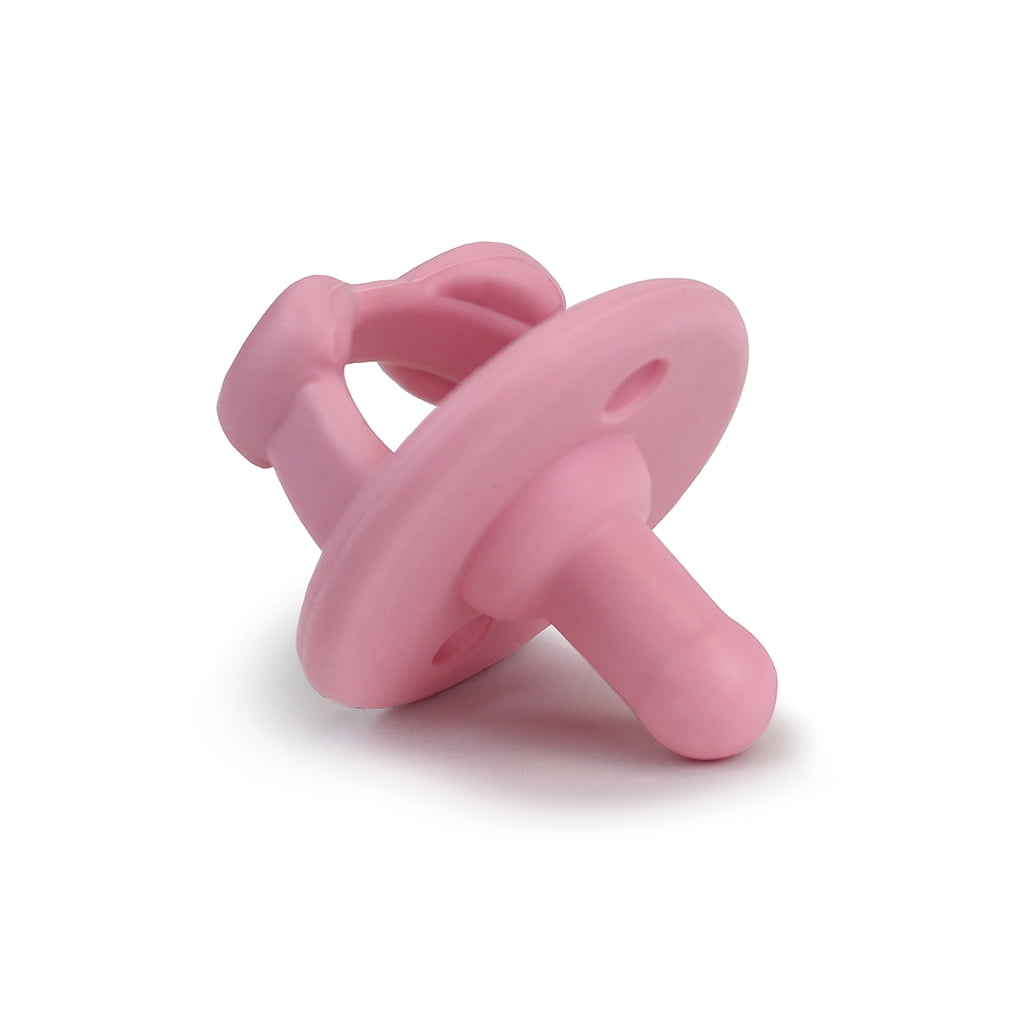 Sweetie Soother™ Silicone Pacifiers, Pink Bows, 6-18m