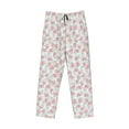 thumbnail image 4 of Goofa Floral Printed Soft Pajama Pants for Men, Wide Leg Comfy Casual Lounge Yoga Pants-Large, 4 of 9