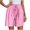 Hot Pink, variant on RYRJJ Bermuda Shorts for Women Knee Length Elastic Waist Drawstring Loose Wide Leg Shorts Summer Casual Beach Short 2025(Black,L)