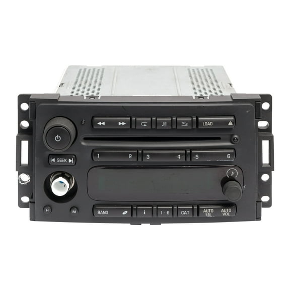 Restored 2005-2009 Saab 9-7X AMFM Radio and Multi-Disc CD Player Part Number 15923710 UC6 (Refurbished)