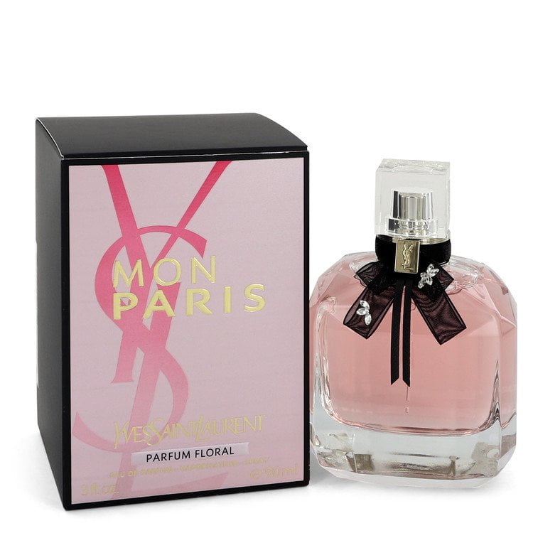 Mon Paris Floral Perfume by Yves Saint Laurent, 3 oz Eau De Parfum