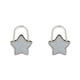 thumbnail image 4 of Jumpingount Ganchos para llaves brillantes con forma de estrella de nuevo diseño, bolsa lateral de de Metal, gancho colgante de aleación, blanco brillante 2piezas, 4 of 6