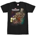 thumbnail image 1 of Guardians Of The Galaxy Complex Space Black Mens T-Shirt-Large, 1 of 4