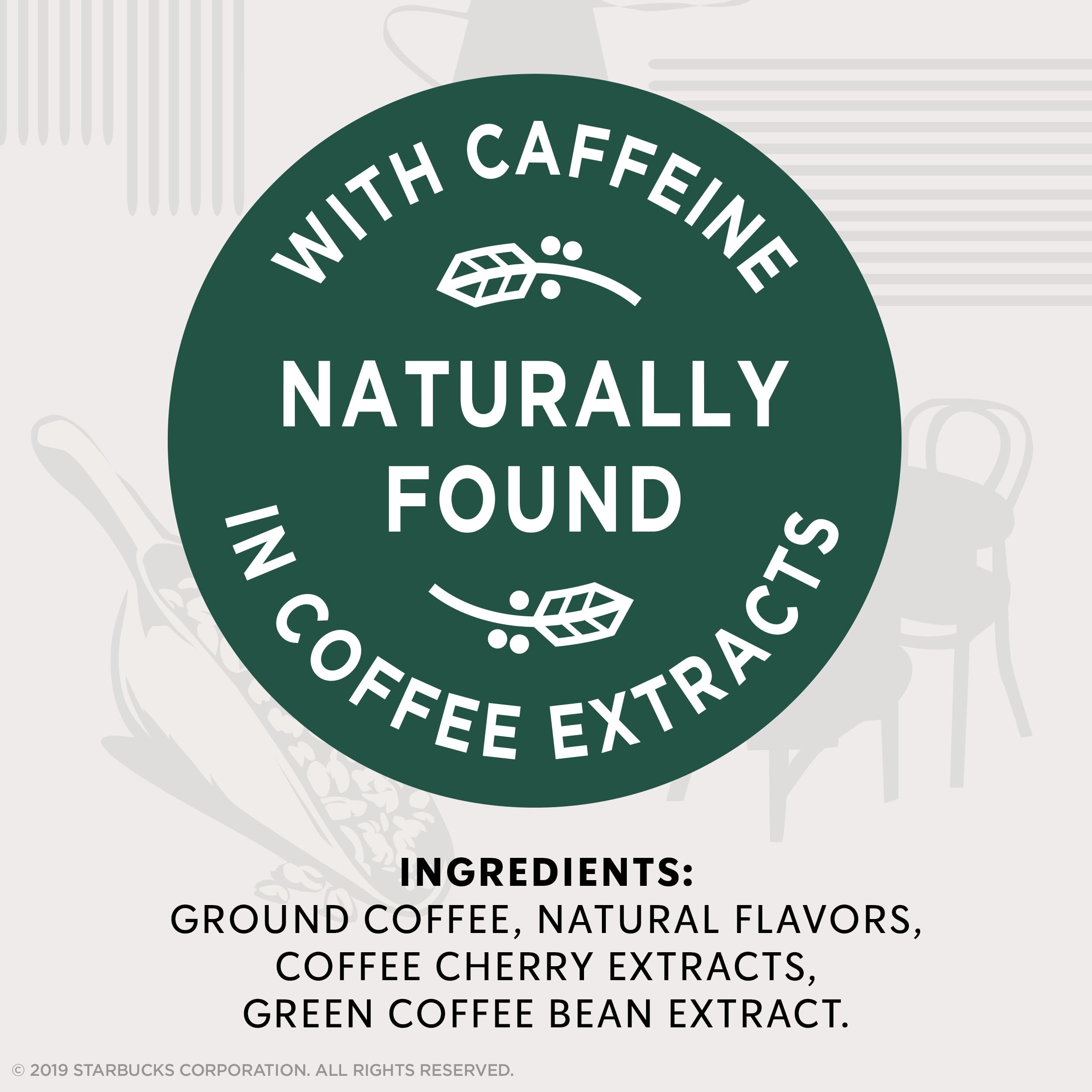 Starbucks Vanilla Flavored Coffee with 2X Caffeine, K-Cup Coffee Pods, 100% Arabica, 12 ct​