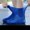 Blue, variant on 1 pair reusable rain boot covers waterproof durable outdoor silicone waterproof shoe covers non slip shoe covers on rainy days (black,L)