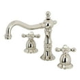 thumbnail image 1 of Kingston Brass KS1976AX Robinet de Lavabo à Large Diffusion 8 Po, Nickel Poli, 1 of 5