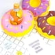thumbnail image 5 of Portavasos inflable Donut Flotador Fiesta en la piscina Posavasos de agua (Púrpura), 5 of 6