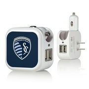 Sporting Kansas City Solid Design USB Charger