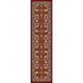 thumbnail image 3 of Classic Yazd 2X7.7 2803-390 Red-Balck Rectangle Rug, 3 of 5
