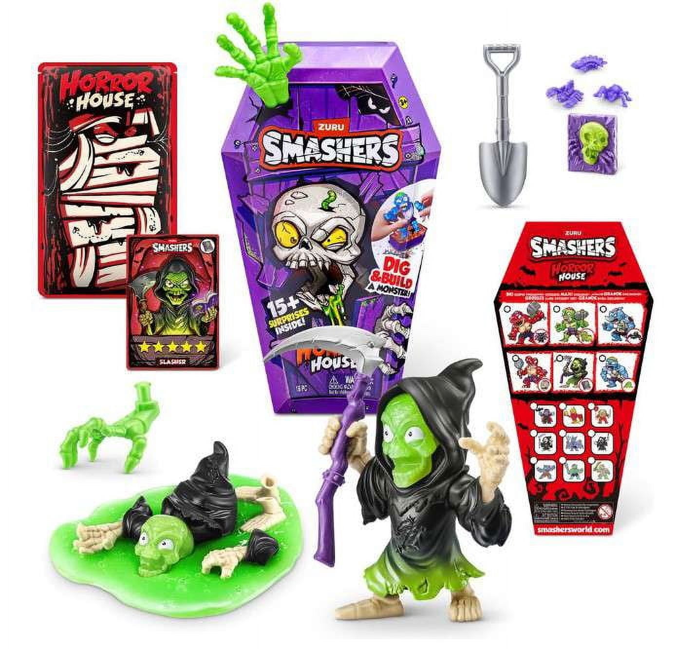 Smashers Horror House Slasher MEDIUM Mystery Pack (GREEN Hand, 15+