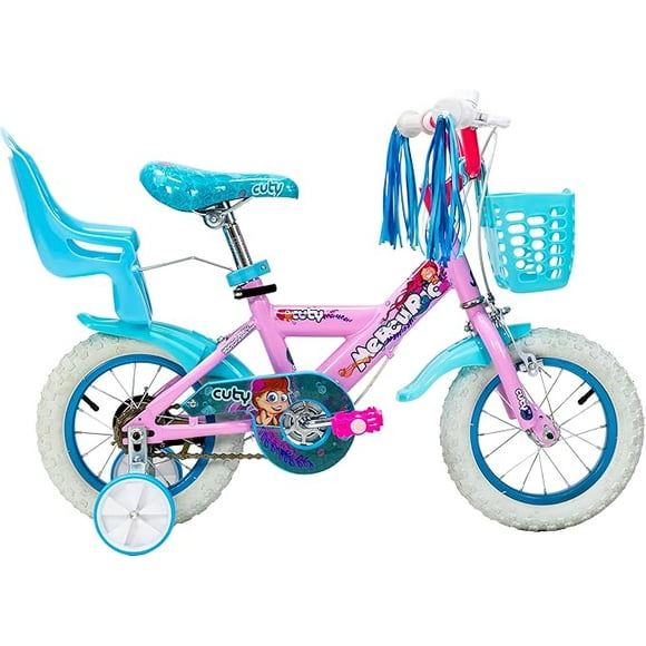 Bicicleta Rosa Cuty Rodada 12 1 Vel