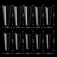 thumbnail image 4 of 500PCS Nail Extension Molds DIY Plastic Gel Nail Mold False Nail Tips for Girls, 4 of 10