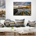 thumbnail image 4 of Designart Atlantic Coast in Spain - Seashore Photography Throw Pillow - 16x16, 4 of 5