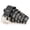 MP7119-BLACK, variant on Men's Premium Leather Biker Belts w/ Interchangeable Buckle -1.5 in Wide - In Various Designs 30