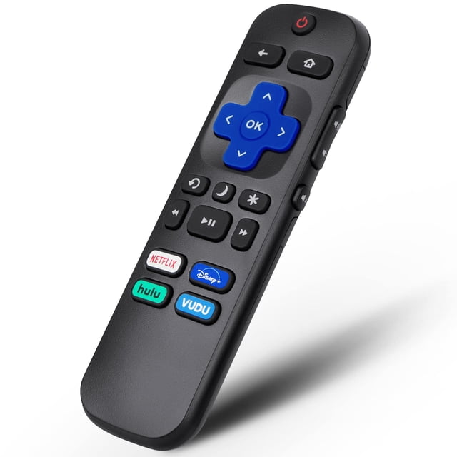 Control remoto de repuesto para Hisense TCL Sharp Onn Roku TV