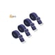 thumbnail image 2 of Tirantes de sujetador para mujeres INSPIRE CHIC, 2 pares, ancho de 10/12/15/18/20 mm, tirantes elásticos ajustables, color azul marino-puro-10 mm, 2 of 5