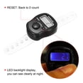 thumbnail image 4 of Unique Bargains 0-99999 5 Digital LED Display Finger Tally Counter with Case, Black, 4 of 5