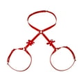 thumbnail image 1 of Porte-jarretelles Boucle de Cuisse Gothique Punk Ceinture de Cuisse Ronde Bretelles Fille Cuir Métal pour Femmes, 1 of 1