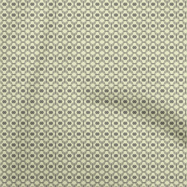oneOone Rayon Light Yellow Fabric Tribal Sewing Craft Projects Fabric Prints By Yard 56 Inch Wide