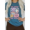 thumbnail image 2 of Go With The Float Pool Toys Floaty Graphic Tee T-Shirt, 2 of 9