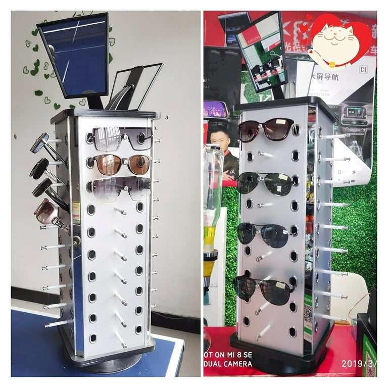 Optical Display Stand Sunglasses / Eyeglasses, Spinning display Optometrist  NEW