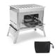thumbnail image 1 of Estufas desmontables para acampar al aire libre, horno portátil de acero inoxidable, Picnic multifuncional Labymos horno al aire libre, 1 of 7