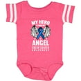 thumbnail image 3 of Inktastic My Hero is Now My Angel Colon Cancer Awareness Boys or Girls Baby Bodysuit, 3 of 5