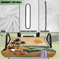 thumbnail image 5 of Uorisanigo Golf Cart Seat Cover Towel Blanket Breathable Beach Starfish Sunset Golf Cart Seat Cushion Covers 52.36"x 32.28" for EZGO TXT RXV/Club Car DS Precedent Easy to Install Clean, 5 of 7