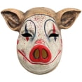 thumbnail image 1 of Máscara de cerdo aterrador para Halloween, disfraz de cerdo de terror, máscara de Joker, Animal sangriento, carnicero, cabeza completa, accesorios de látex para Cosplay para adultos, 1 of 5