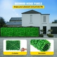 thumbnail image 6 of VEVORbrand 24X16" Artificial Boxwood Panel UV 4PCS Boxwood Hedge Wall Panels Artificial Grass Backdrop Wall 4 CM Green Grass Wall Fake Hedge for Decor Privacy Fence Indoor Outdoor Garden Backyard, 6 of 10