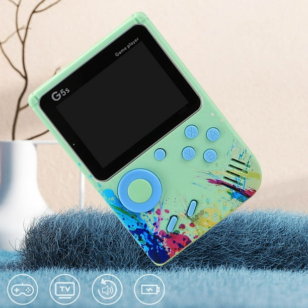 Xihbxyly En Venta Máquina de Juegos Portátil de 500 Pulgadas En Pantalla Grande de 3 Pulgadas, Computadora Portátil, Juguete Clásico Nostálgico para Niños, Máquina de Juegos de Rompecabezas, Pantalla