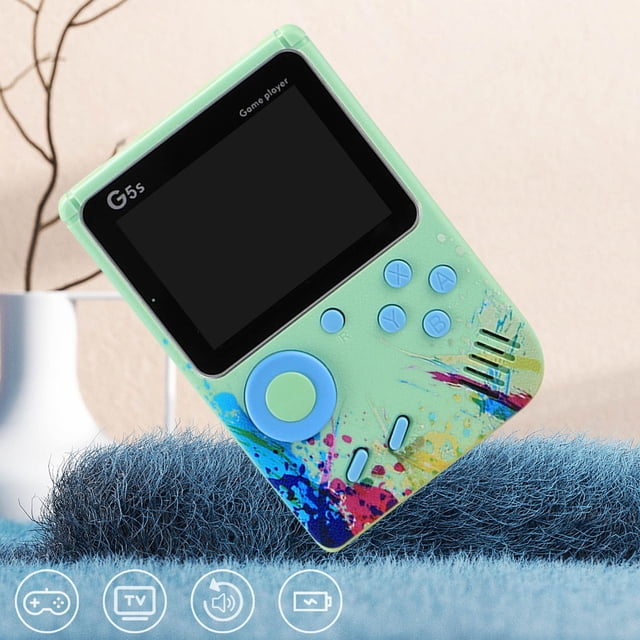 Xihbxyly En Venta Máquina de Juegos Portátil de 500 Pulgadas En Pantalla Grande de 3 Pulgadas, Computadora Portátil, Juguete Clásico Nostálgico para Niños, Máquina de Juegos de Rompecabezas, Pantalla