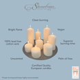 thumbnail image 2 of Stonebriar - Velas de Pilar sin Perfume de 35 Horas de duración, 3 x 4, Color Marfil, 2 of 10
