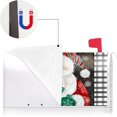 thumbnail image 3 of Christmas Santa Claus Decoration Mailbox Cover with Magnetic Strip Winter Christmas Tree Mailbox Wraps Post Letter Box Cover Standard Size 21" X 18" for Garden Outdoor Yard Decor, 3 of 6
