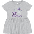 thumbnail image 3 of Inktastic It's My 1st New Year's Elephant Girls Baby Dress, 3 of 5