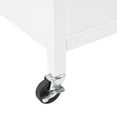 thumbnail image 2 of Crosley Furniture Soren Solid Granite Stone Top Kitchen Island/Cart in White, 2 of 19