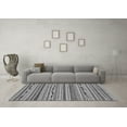 thumbnail image 3 of Ahgly Company Indoor Rectangle Abstract Gray Modern Area Rugs, 3' x 5', 3 of 4