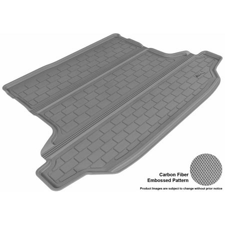 3D MAXpider 2010-2014 Subaru Outback All Weather Cargo Liner in Gray with Carbon Fiber